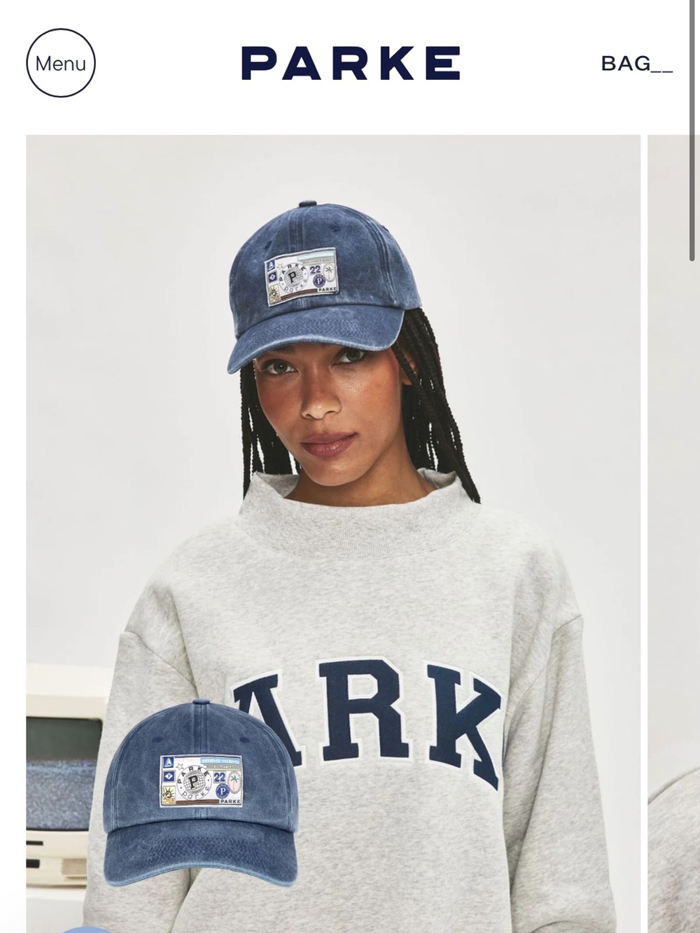 Parke Nostalgia Cap Hat NWT